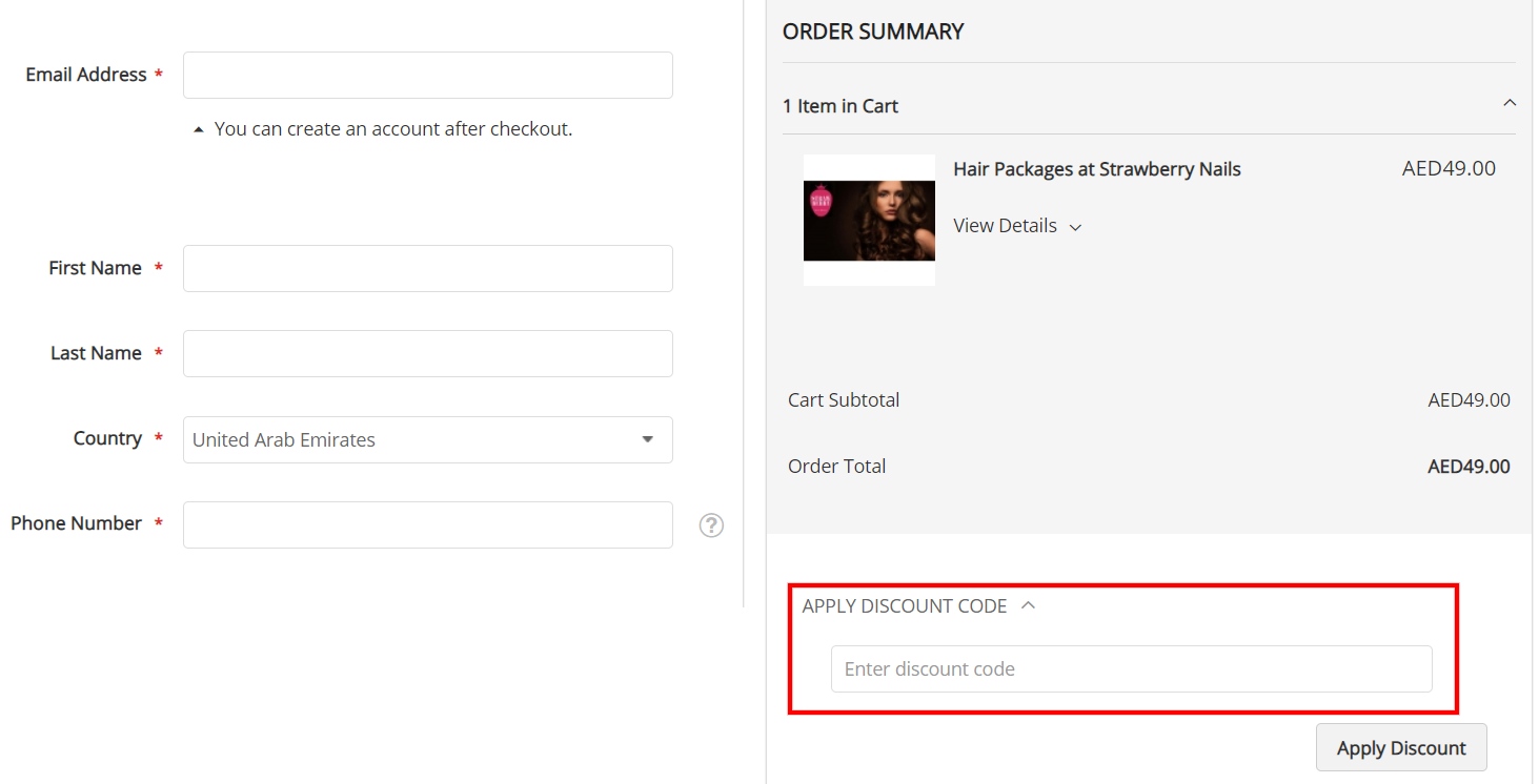 Apply Great Deals Discount Code