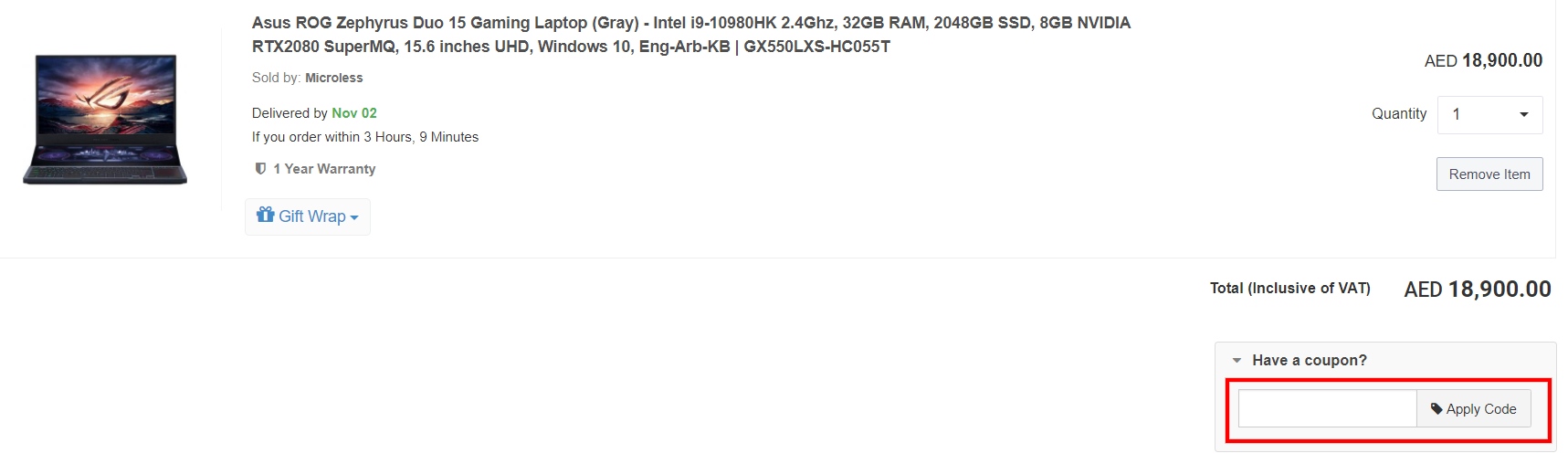 Apply Microless Coupon Code
