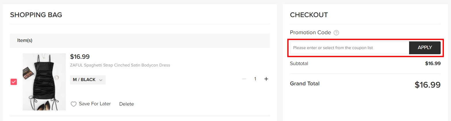 Zaful Discount Codes
