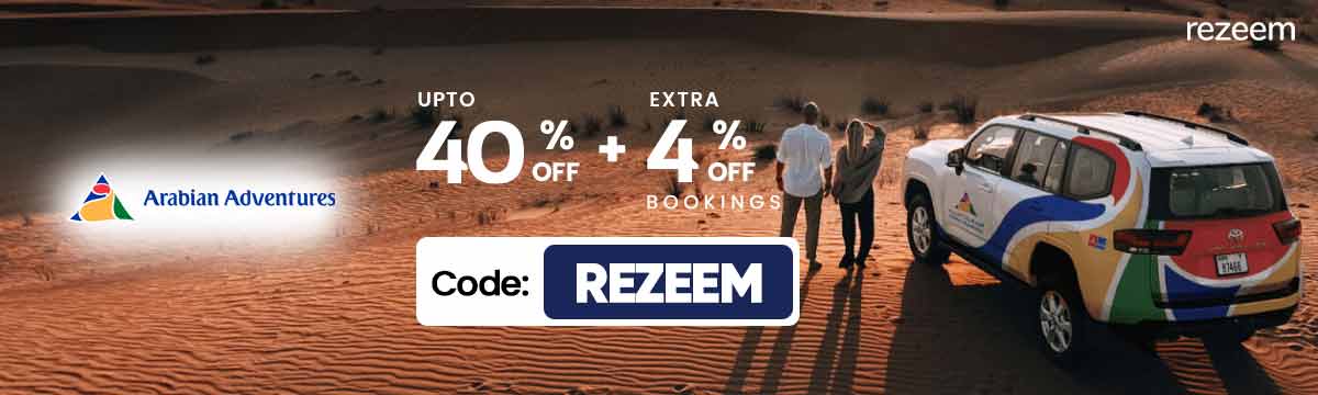 Arabian Adventures coupon code uae