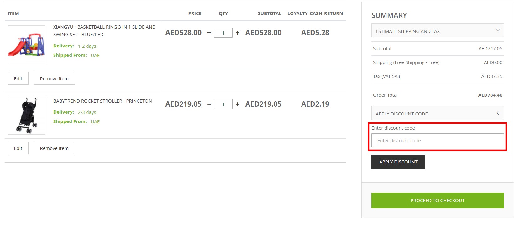 Apply Babystore Discount Code