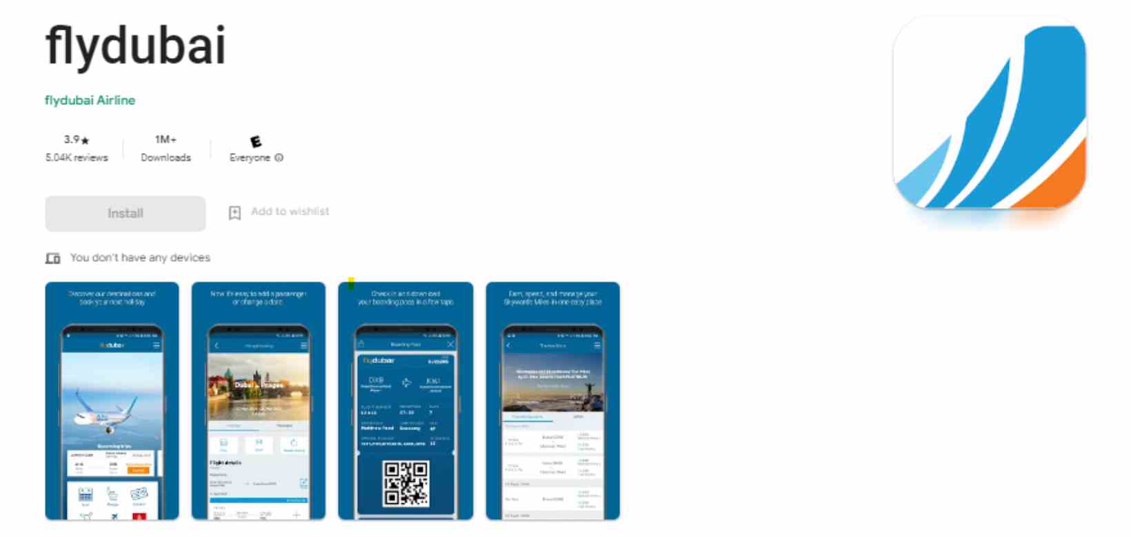 Flydubai app voucher