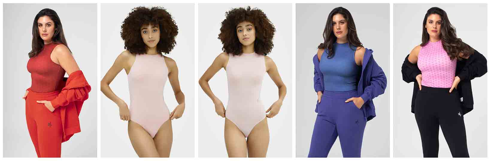 Glossy Lounge Bodysuits