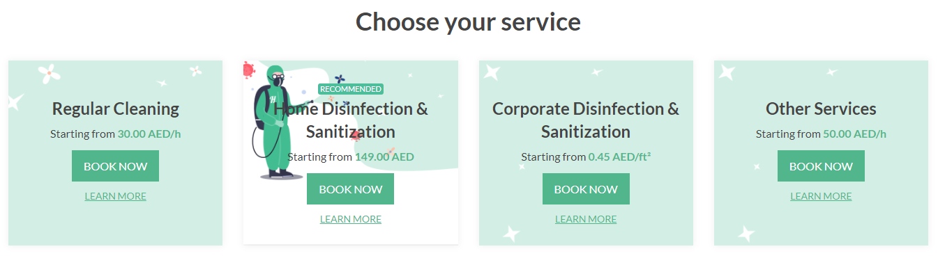 AED 30 OFF Helpling Services