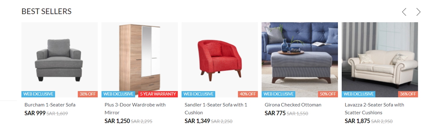 75% Off Homebox Furniture