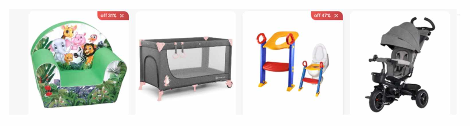 Jomla discount on baby supplies