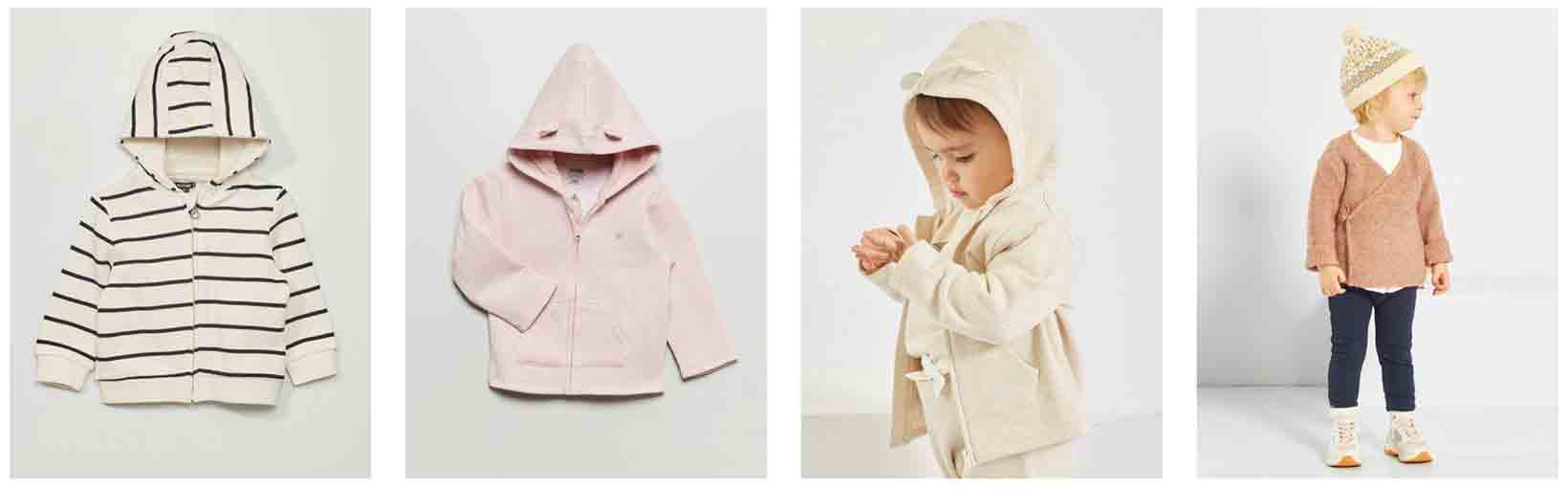 Kiabi coupon on baby clothing