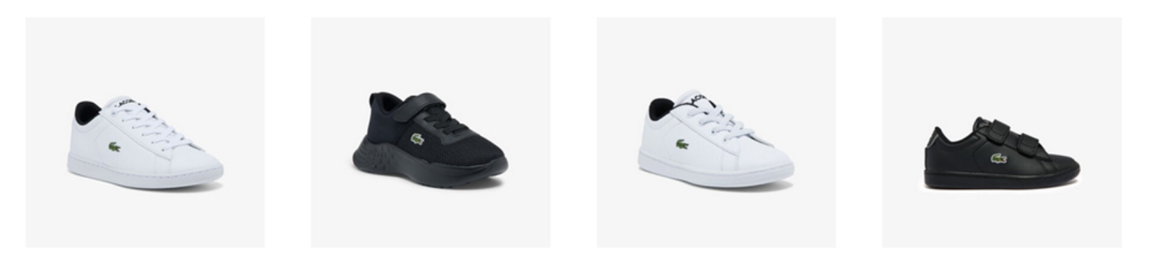Lacoste kids shoes voucher