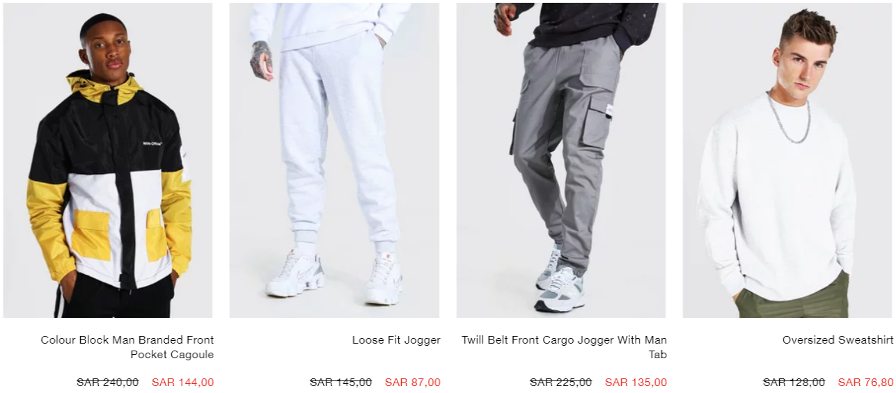 Boohoo UAE Men's Fashion