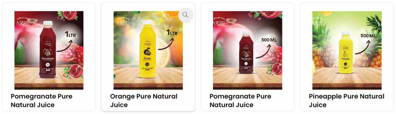 NRTC Fresh Offers On juices