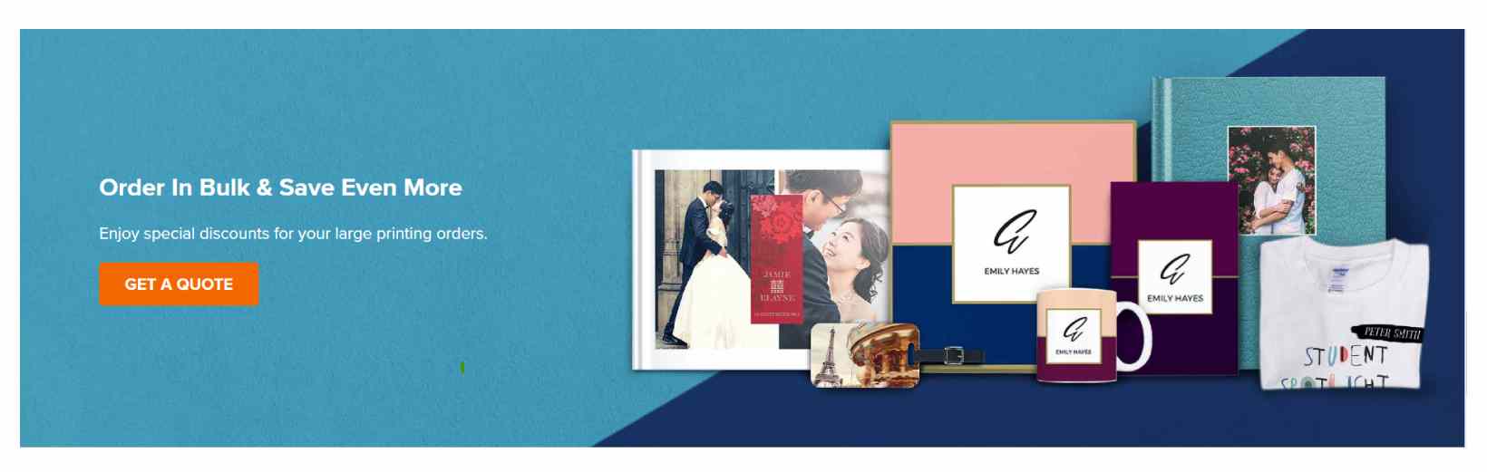 Photobook discount on bulk orders