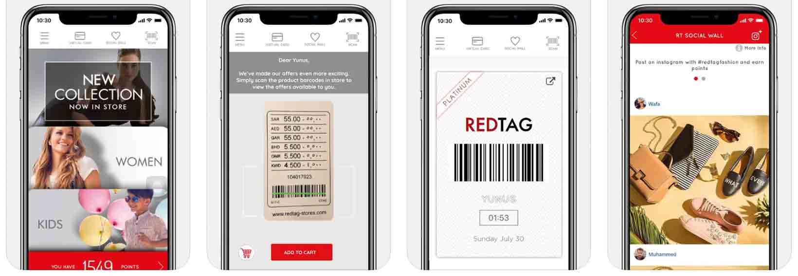 Redtag app offers