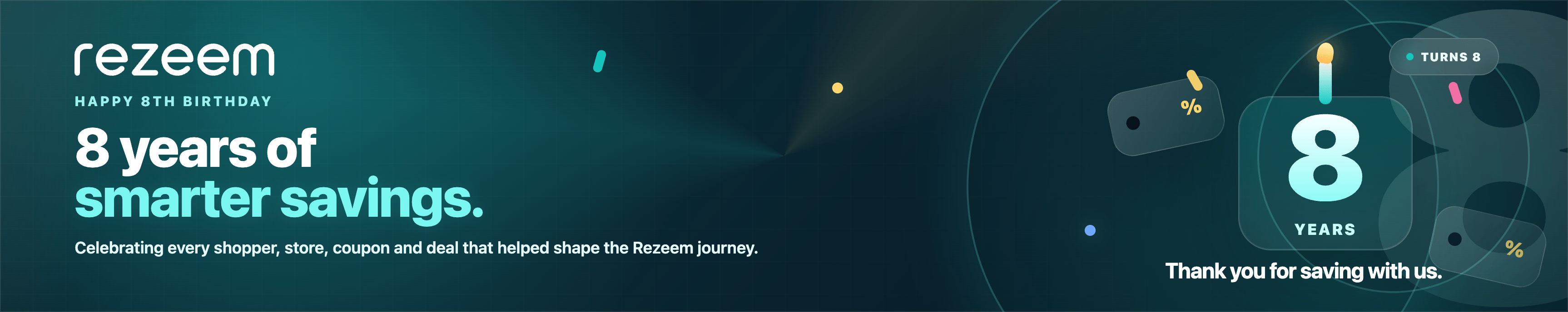 Rezeem Turns 8