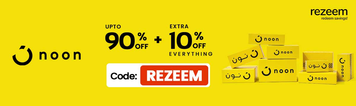 Get more discount with Noon coupon
