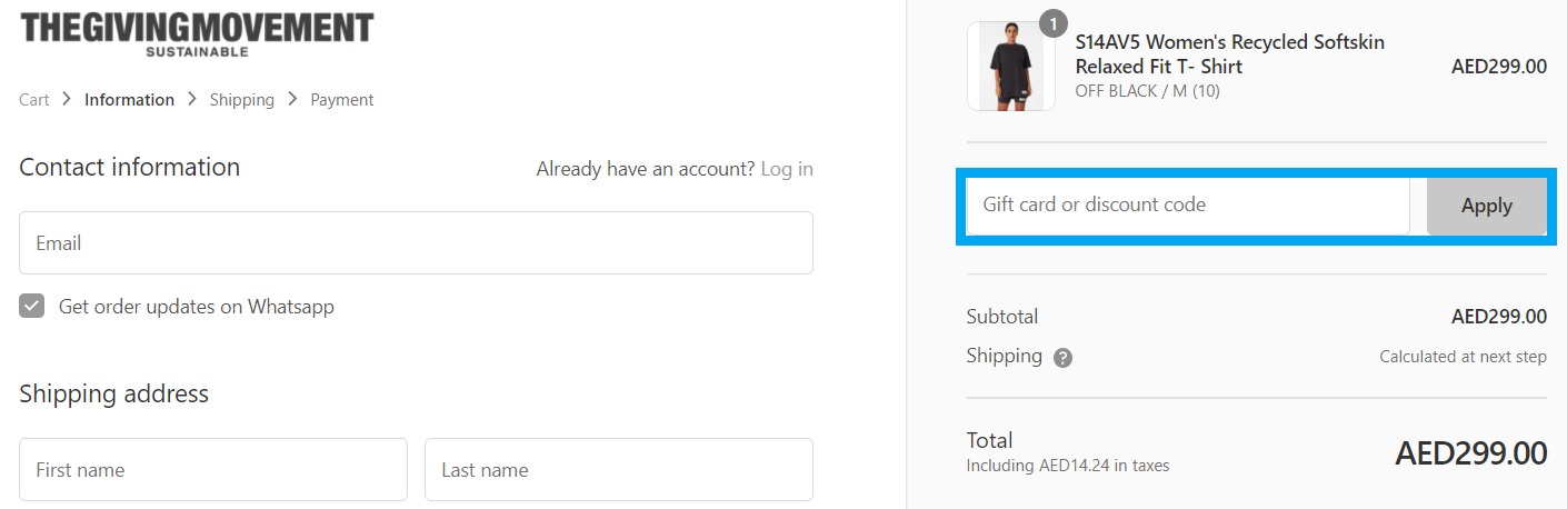 The Giving Movement Discount Code