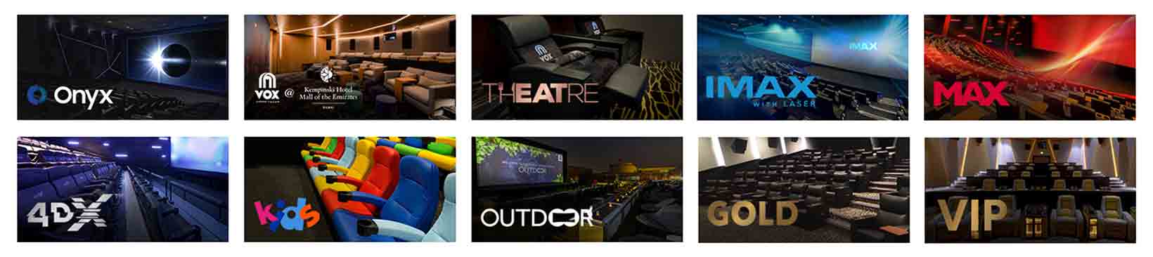 Vox Cinemas Experiences