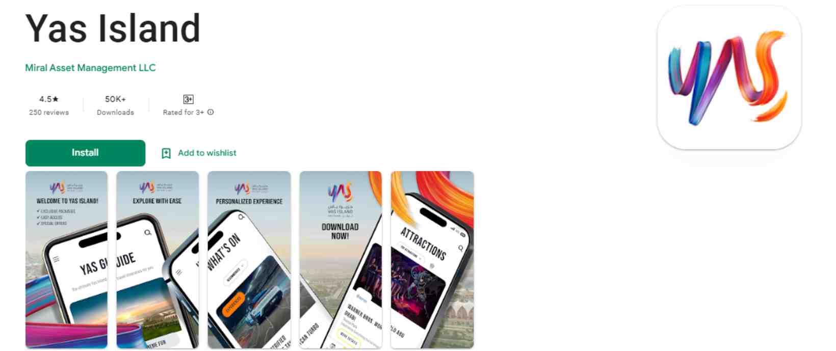 Yas Waterworld app offer