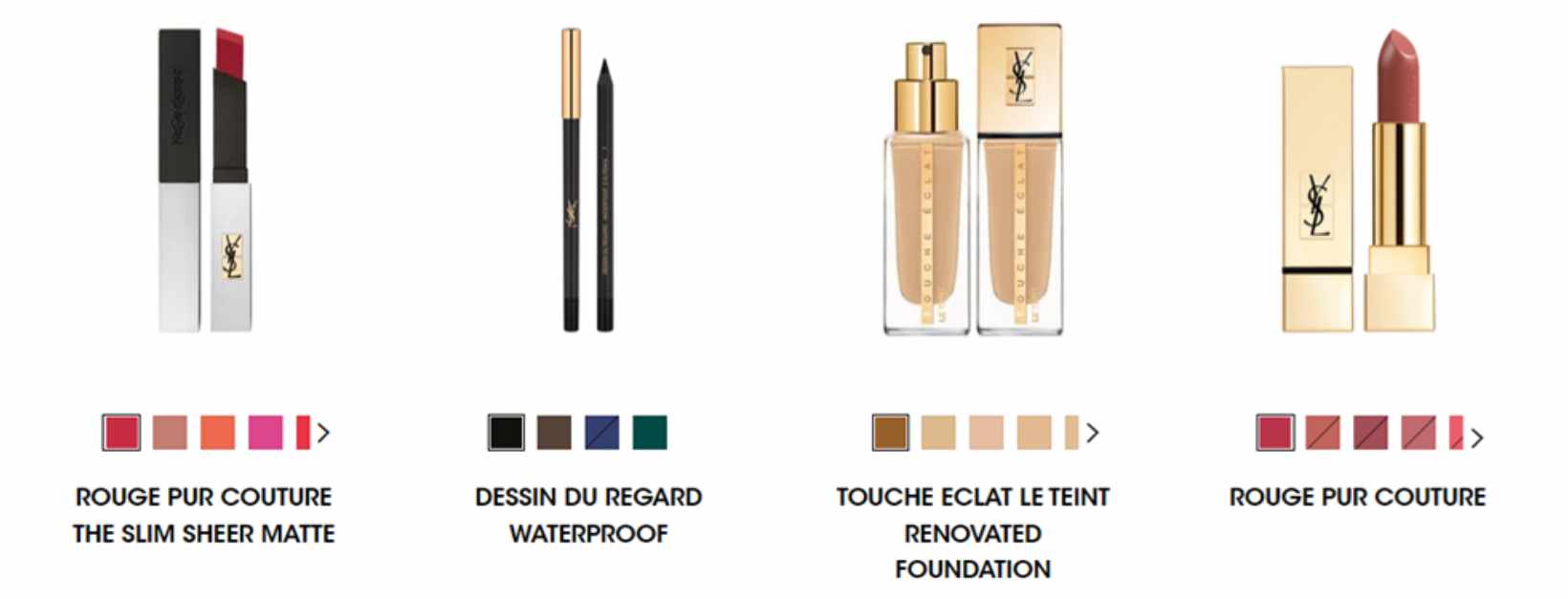 YSL Beauty makeup voucher