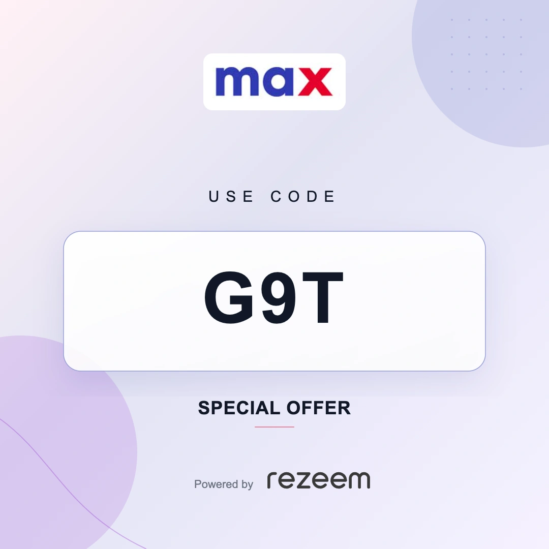Max Fashion coupon card image