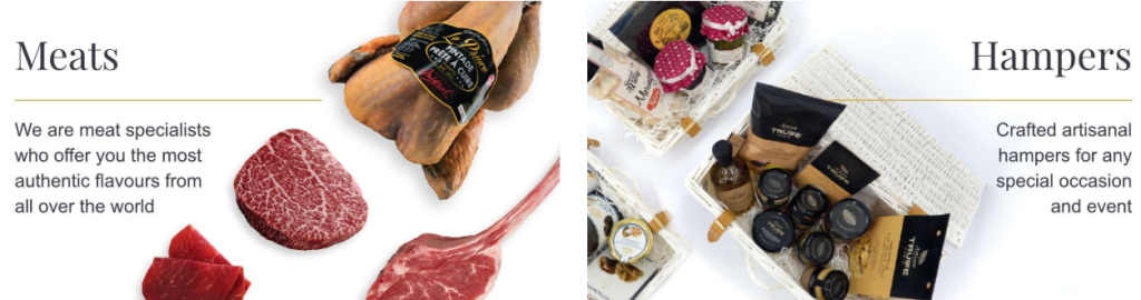 Secrets Fine Food App