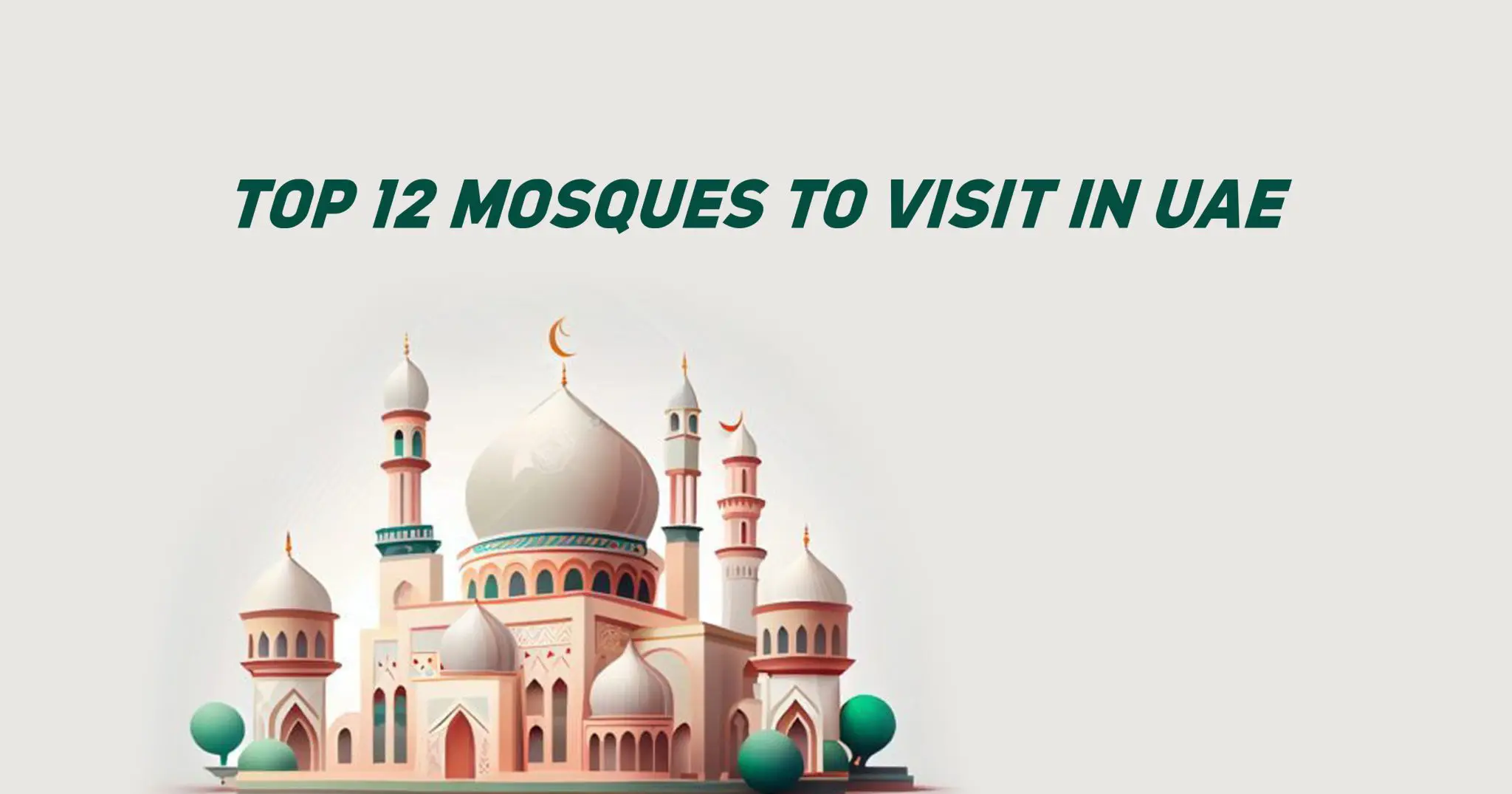 mosque in UAE