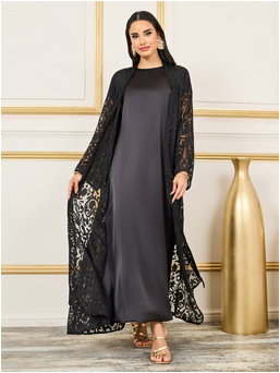 sheer abaya