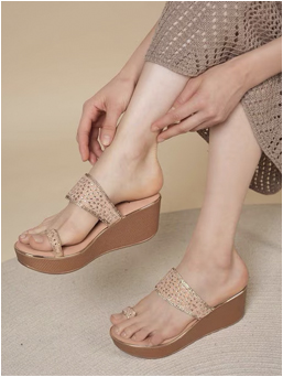 platform heel sandals